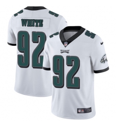 Men's Nike Philadelphia Eagles #92 Reggie White White Vapor Untouchable Limited Player NFL Jersey