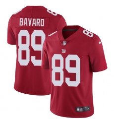 Youth Nike New York Giants #89 Mark Bavaro Elite Red Alternate NFL Jersey