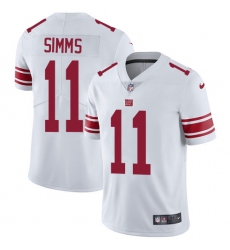Youth Nike New York Giants #11 Phil Simms Elite White NFL Jersey