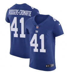 Men's Nike New York Giants #41 Dominique Rodgers-Cromartie Elite Royal Blue Team Color NFL Jersey