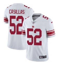 Youth Nike New York Giants #52 Jonathan Casillas Elite White NFL Jersey