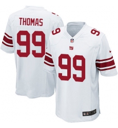 Men's Nike New York Giants #99 Robert Thomas Game White NFL Jersey