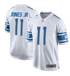 Men's Nike Detroit Lions #11 Marvin Jones Jr Game White NFL Jersey
