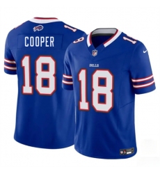 Men's Buffalo Bills #18 Amari Cooper Royal 2024 F.U.S.E. Vapor Untouchable Limited Football Stitched Jersey