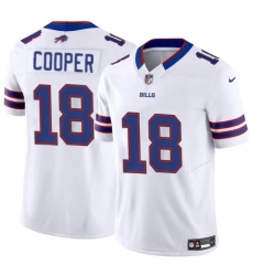 Men's Buffalo Bills #18 Amari Cooper White 2024 F.U.S.E. Vapor Untouchable Limited Stitched Football Jersey