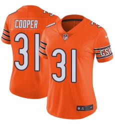 Women's Nike Chicago Bears #31 Marcus Cooper Limited Orange Rush Vapor Untouchable NFL Jersey