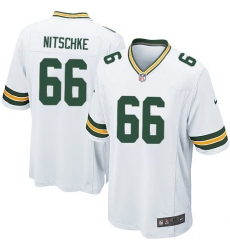 Men's Nike Green Bay Packers #66 Ray Nitschke Game White NFL Jersey