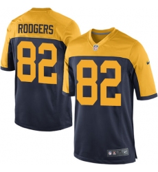 Men's Nike Green Bay Packers #82 Richard Rodgers Game Navy Blue Alternate NFL Jersey