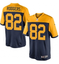 Youth Nike Green Bay Packers #82 Richard Rodgers Limited Navy Blue Alternate NFL Jersey