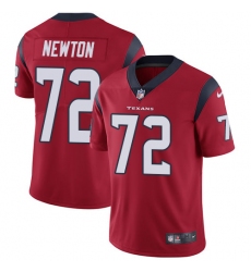 Men's Nike Houston Texans #72 Derek Newton Limited Red Alternate Vapor Untouchable NFL Jersey
