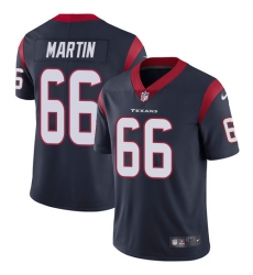 Youth Nike Houston Texans #66 Nick Martin Limited Navy Blue Team Color Vapor Untouchable NFL Jersey
