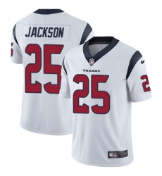 Men's Nike Houston Texans #25 Kareem Jackson Limited White Vapor Untouchable NFL Jersey