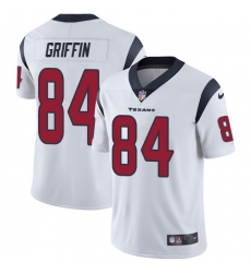 Youth Nike Houston Texans #84 Ryan Griffin Elite White NFL Jersey