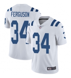 Youth Nike Indianapolis Colts #34 Josh Ferguson Elite White NFL Jersey