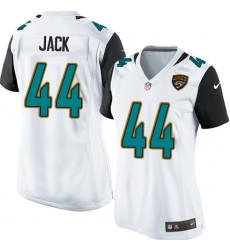 Women's Nike Jacksonville Jaguars #44 Myles Jack Game White NFL Jersey