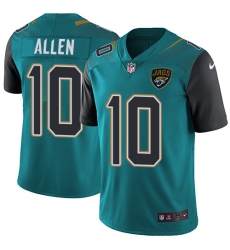 Men's Nike Jacksonville Jaguars #10 Brandon Allen Teal Green Team Color Vapor Untouchable Limited Player NFL Jersey
