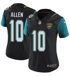 Women's Nike Jacksonville Jaguars #10 Brandon Allen Elite Black Alternate NFL Jersey