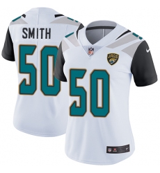 Women's Nike Jacksonville Jaguars #50 Telvin Smith Elite White NFL Jersey