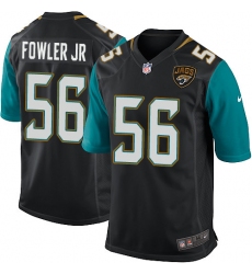 Men's Nike Jacksonville Jaguars #56 Dante Fowler Jr Game Black Alternate NFL Jersey
