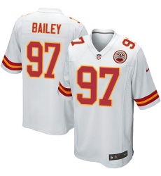 Men's Nike Kansas City Chiefs #97 Allen Bailey Game White NFL Jersey