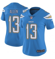 Women's Nike Los Angeles Chargers #13 Keenan Allen Electric Blue Alternate Vapor Untouchable Limited Player NFL Jersey Women's Nike Los Angeles Chargers #13 Keenan Allen Electric Blue Alternate Vapor Untouchable Limited Player NFL Jersey